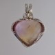 Ametrine Heart Pendant