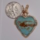 Turquoise Heart Pendant