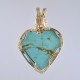 Turquoise Heart Pendant