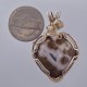 In the Army Now Ocean Jasper Heart Pendant