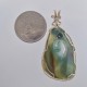 Crystal Ocean Jasper Pendant