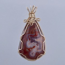 Red Crazy Lace Agate