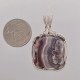 Pink Passion Crazy Lace Agate Pendant