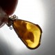 Stirred Amber Pendant