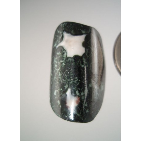 Michigan Greenstone specimen with Datolite