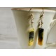 Bumblebee Jasper Earrings