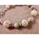 Kona Dolomite and Isle Royale Greenstone Bead Bracelet