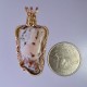 Copper Effects Datolite Pendant