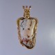 Copper Effects Datolite Pendant