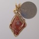 Pink Dancelot Lake Superior Agate Pendant