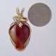 kick of Color Lake Superior Agate Pendant