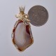  Grey Spirit Lake Superior Agate Pendant