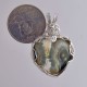 Green Ocean Jasper Heart Pendant