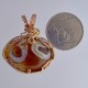 Hurricane Lake Superior Agate Pendant