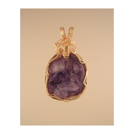 Charoite Royal Pendant