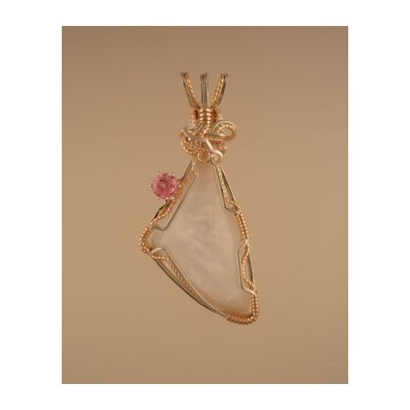 White Dream Victoria Stone Pendant