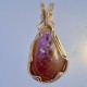 Amethyst Lake Superior Agate Pendant