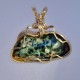 Thomsonite Garden Isle Royale Greenstone Pendant