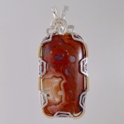 Crimson Crush Mexican Crazy Lace Agate