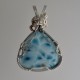 Melancholy Blue Larimar Pendant