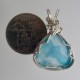 Melancholy Blue Larimar Pendant