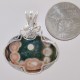 Spherical Galaxy Ocean Jasper Pendant