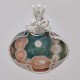 Spherical Galaxy Ocean Jasper Pendant