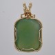 Intimate Glow Cat's Eye Jade Pendant