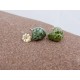 Isle Royale Greenstone Stud Earring