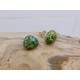 Isle Royale Greenstone Stud Earring