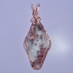 True North Copper Prehnite Pendant