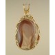 Crystal Queen Lake Superior Agate Pendant