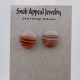 Lake Superior Agate Stud Earrings