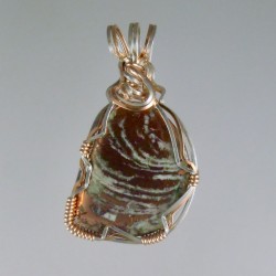 Copper Swatch Copper Replacement Agate Pendant