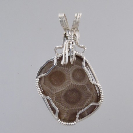 Dexter Petoskey Stone Pendant