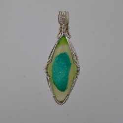 Lime Island Druzy Quartz