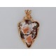 Exceptional Character Datolite Pendant