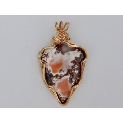 Exceptional Character Datolite Pendant