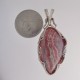 Muted Mix Pastel Rhodochrosite Pendant