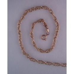 16-inch Gold-Fill 4mm Rope Chain