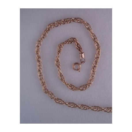18-inch Gold-Fill 4mm Rope Chain