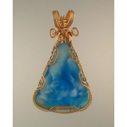 Sky Blue Victoria Stone Pendant