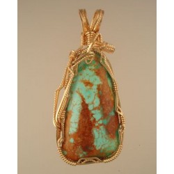 Kingman Turquoise with matrix