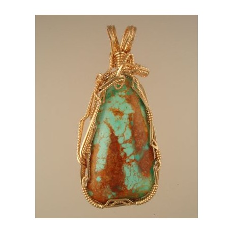 Kingman Turquoise with matrix