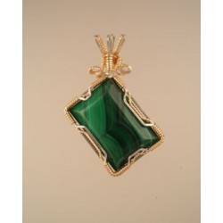 Malachite Rectangle