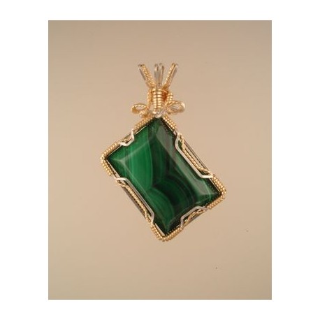 Malachite Rectangle