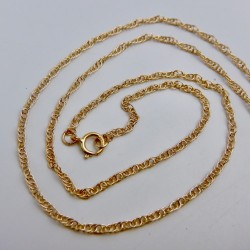 18-inch Gold-Fill Double Rope Chain 1.8mm