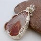 Lost Island Lake Superior Agate Pendant
