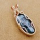 Chatoyant Impression Isle Royale Greenstone Pendant