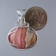 Ombre Rhodochrosite Pendant